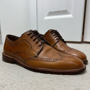 Johnston and Murphy Wingtip leather shoe